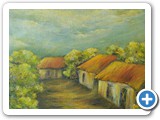 Altes Glück -- Acryl auf Canvas Board 40 x 40