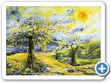 Magic Summer  -- Acryl auf Leinen 80 x 60 (in Privatbesitz)