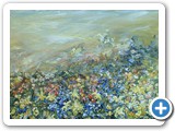 Frühling Impression Acryl auf Canvas Board 50 x 40 (in Privatbesitz)