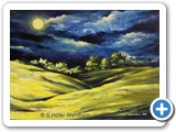 Mondlicht -- Acryl auf Leinen 60 x 40 (in Privatbesitz)