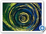 Sansula -- Acryl auf Leinen 90 x 30 (in Privatbesitz)