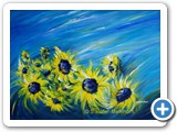 Rebeccas Sonnenwind -- Acryl auf Leinen 70 x 50 (in Privatbesitz) 