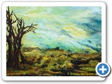 Sturm -- Acryl auf Canvas Board 60 x 40