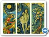 Vision -- Acryl auf Leinen je 90 x 30
